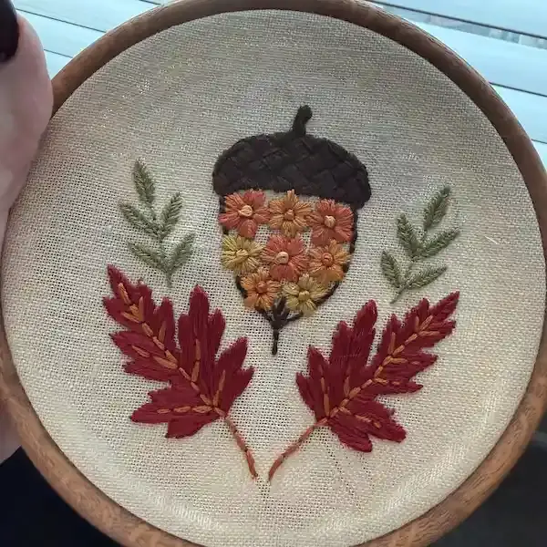 Embroidery sample 3